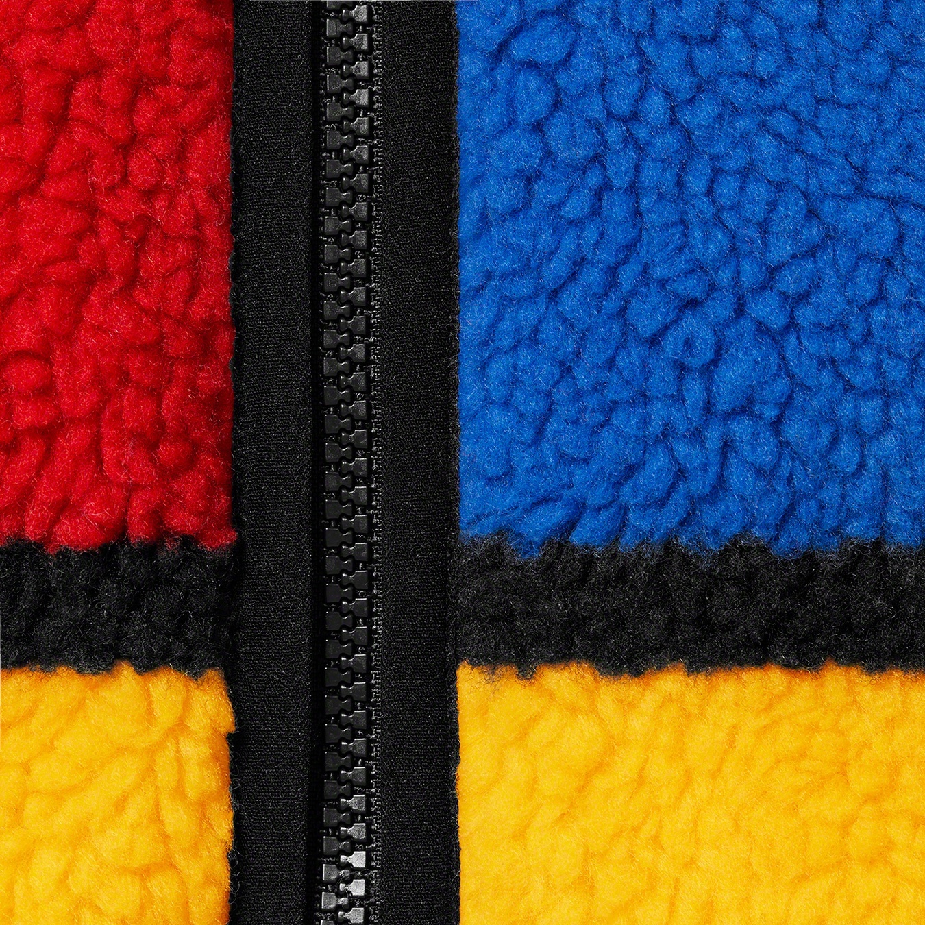 Reversible Colorblocked Fleece Jacket view 4